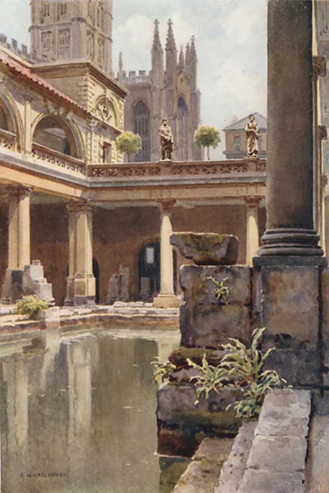 The Roman Bath od E.W. Haslehust