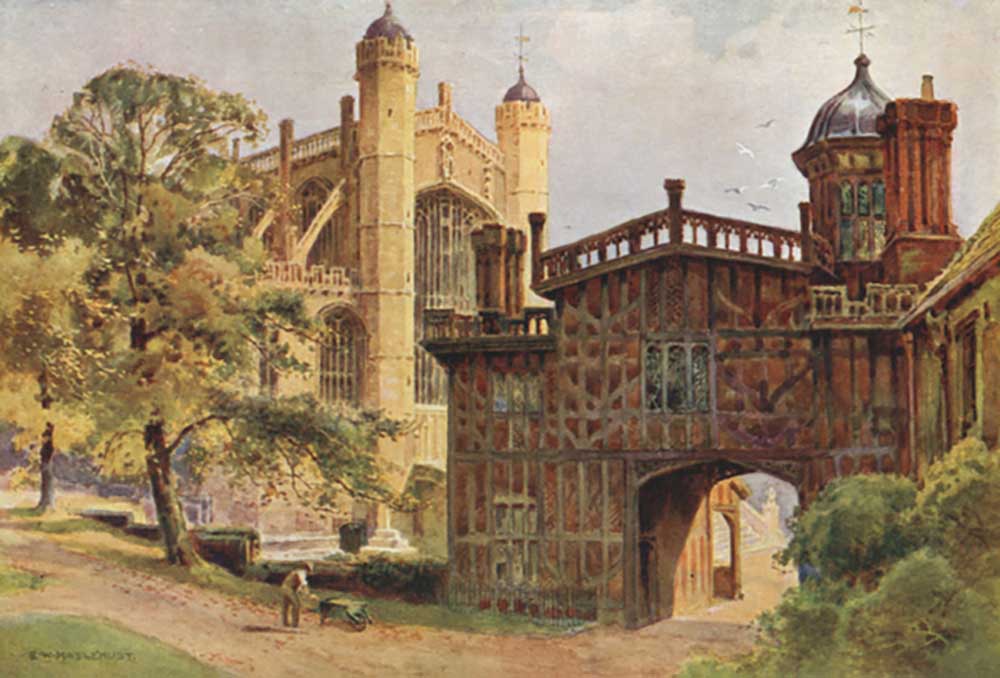 The Horse-Shoe Cloisters and St. Georges Chapel od E.W. Haslehust