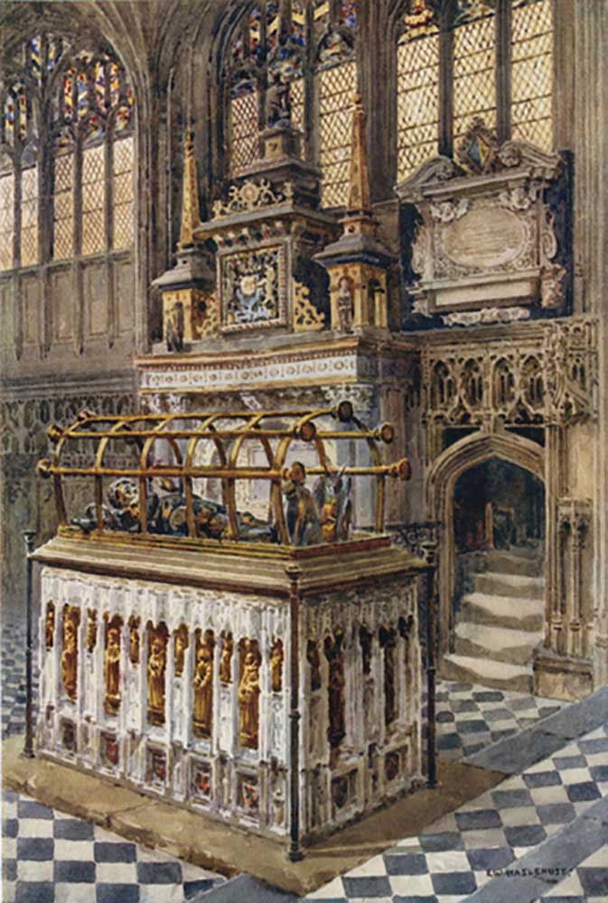 The Beauchamp Chapel Tombs of the Founder and Robert Dudley, Earl of Leicester od E.W. Haslehust