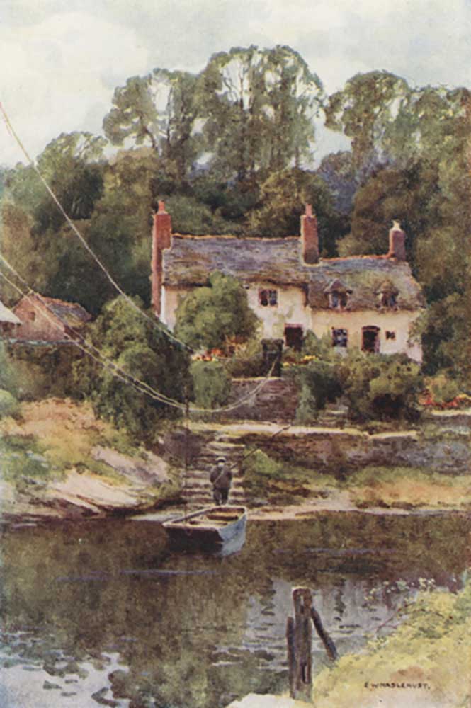The Ferry, Overton-on-Dee od E.W. Haslehust