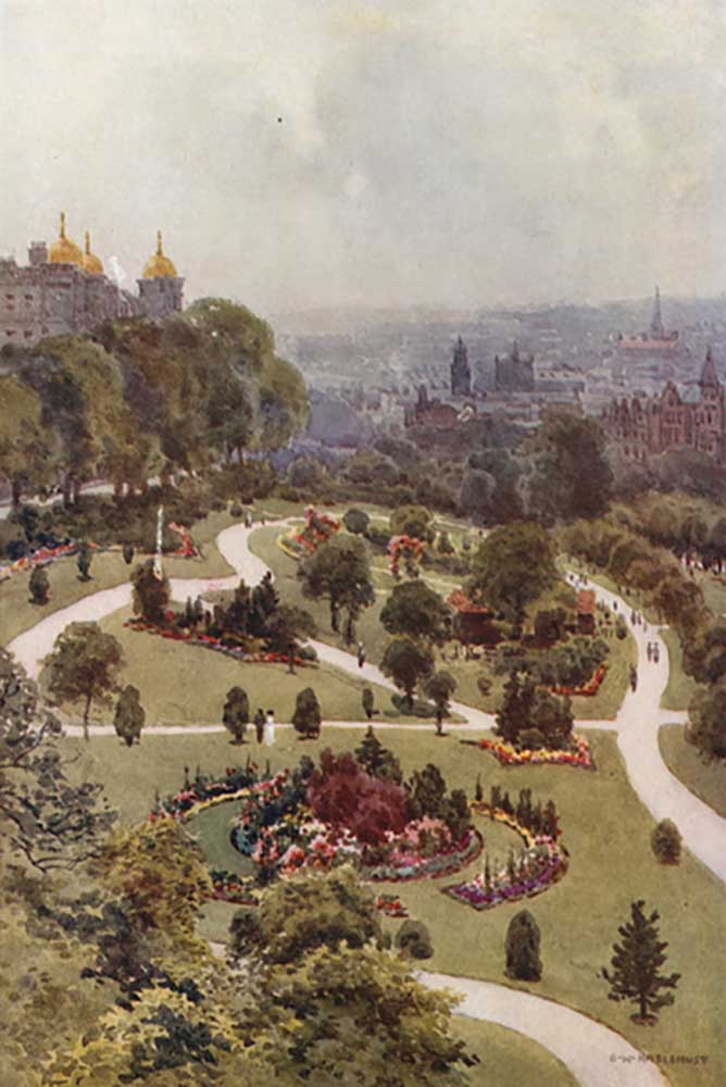 The Valley Gardens, Harrogate od E.W. Haslehust