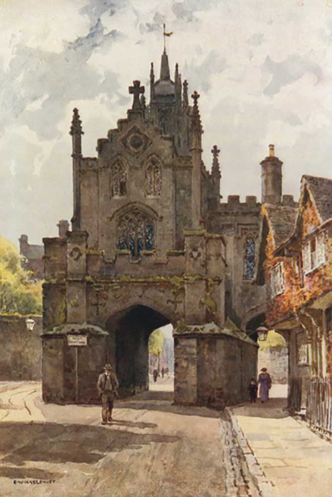 East Gate, Warwick od E.W. Haslehust