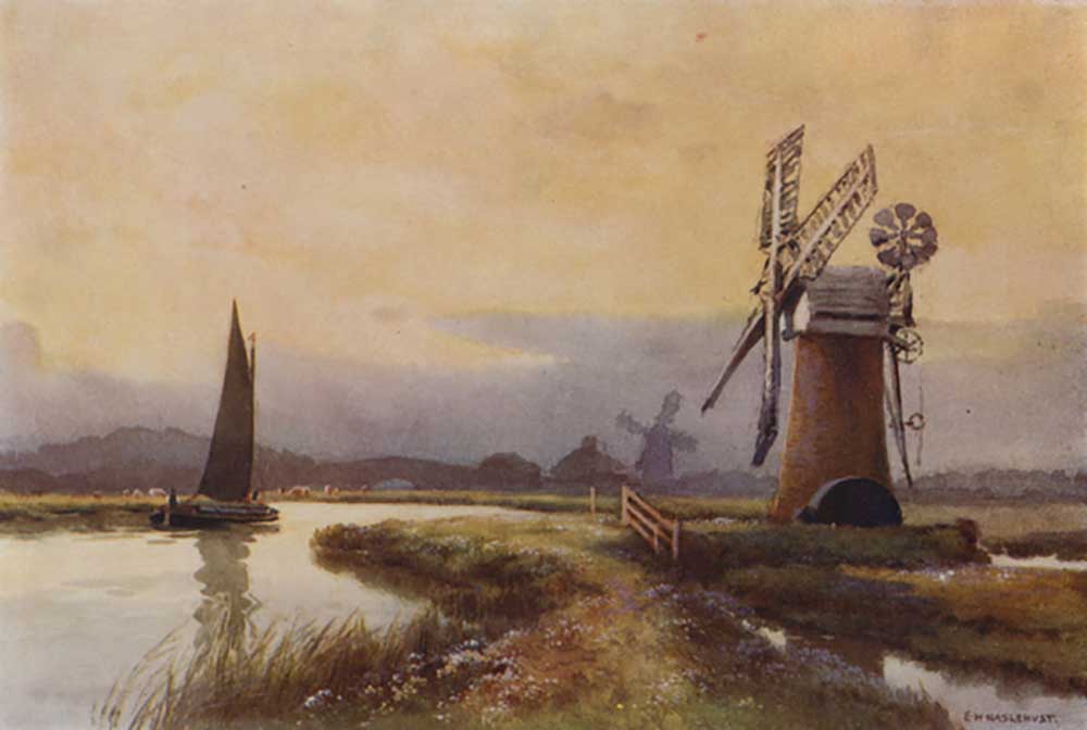 Drainage Mills on the Ant od E.W. Haslehust