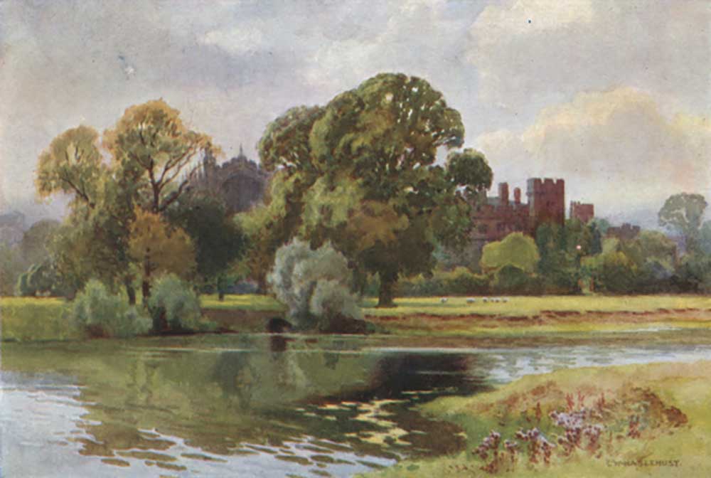 Eton College from Windsor od E.W. Haslehust