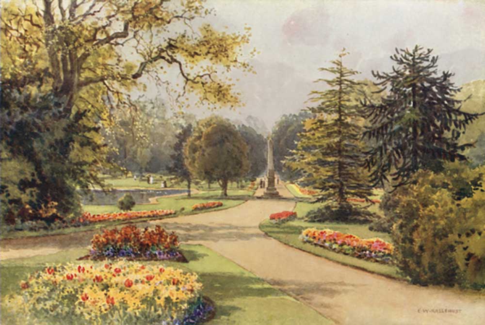 In the Jephson Gardens, Leamington od E.W. Haslehust