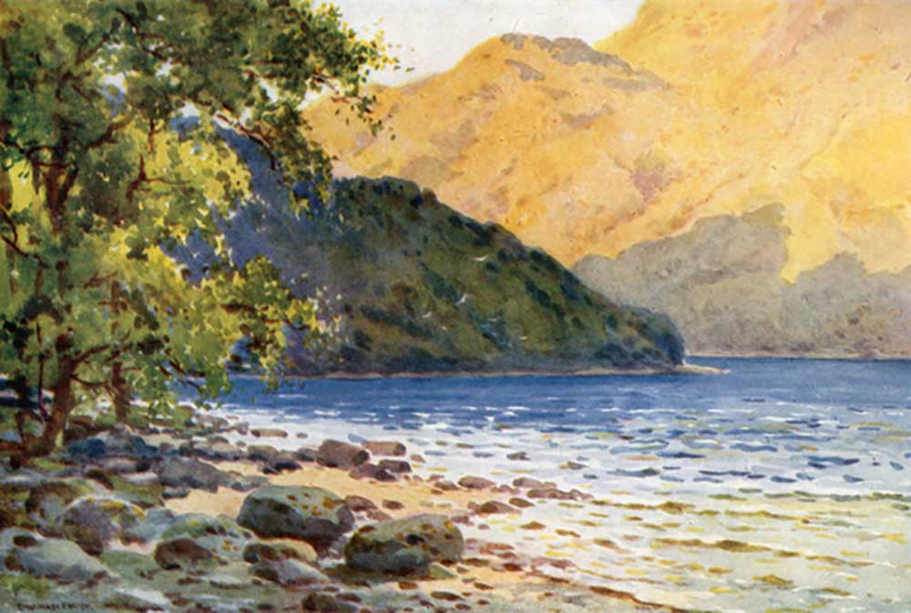 Inverbeg: On Loch Lomond, Opposite Rowardennan od E.W. Haslehust
