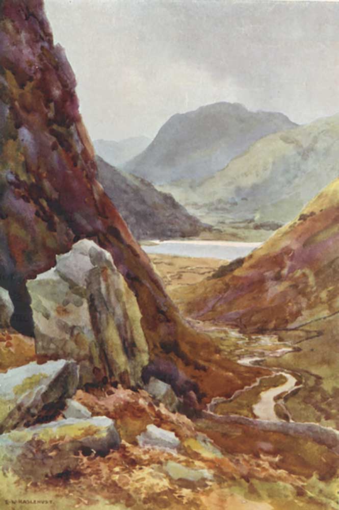 Kirkstone Pass and Brothers Water od E.W. Haslehust