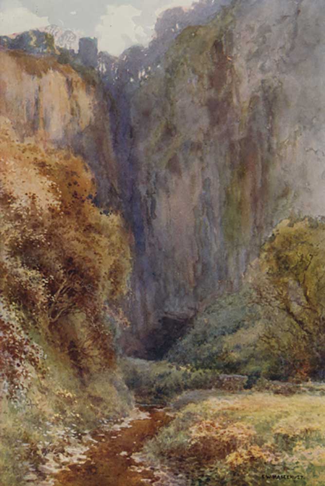 Peak Cavern Gorge, Castleton od E.W. Haslehust