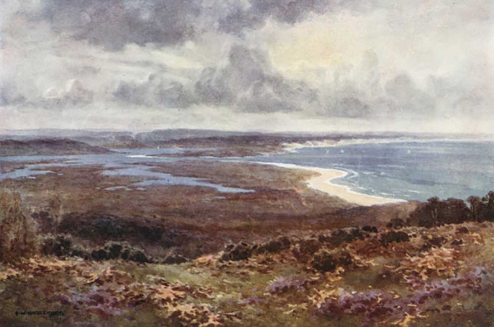 Poole Harbour from Studland od E.W. Haslehust