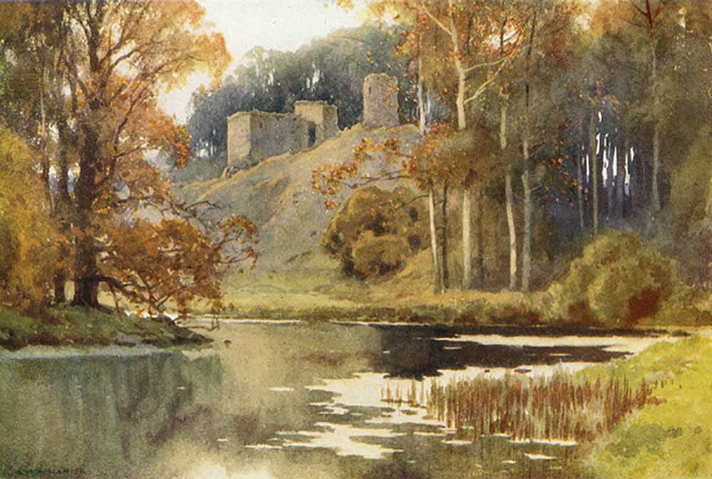 Roxburgh Castle od E.W. Haslehust
