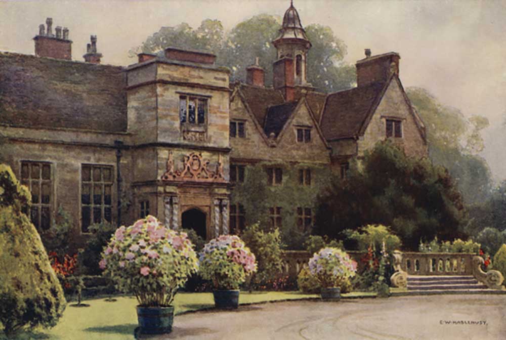 Rufford Abbey od E.W. Haslehust