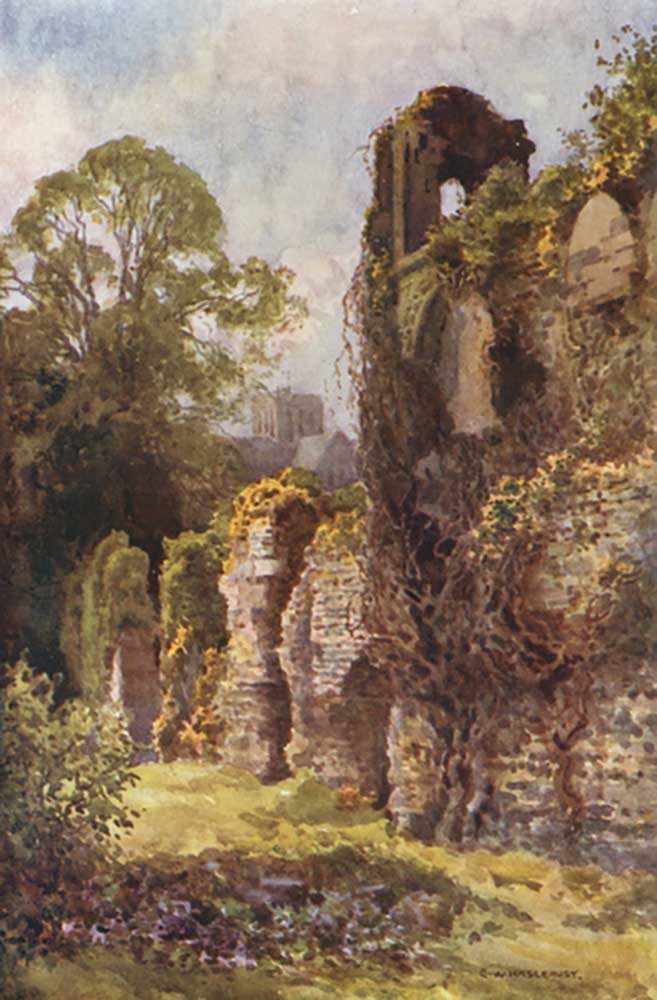 Ruins of Wolvesey Castle od E.W. Haslehust