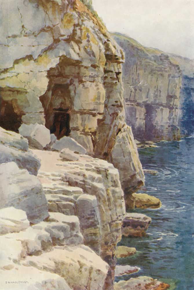 Tilly Whim Caves, Swanage od E.W. Haslehust