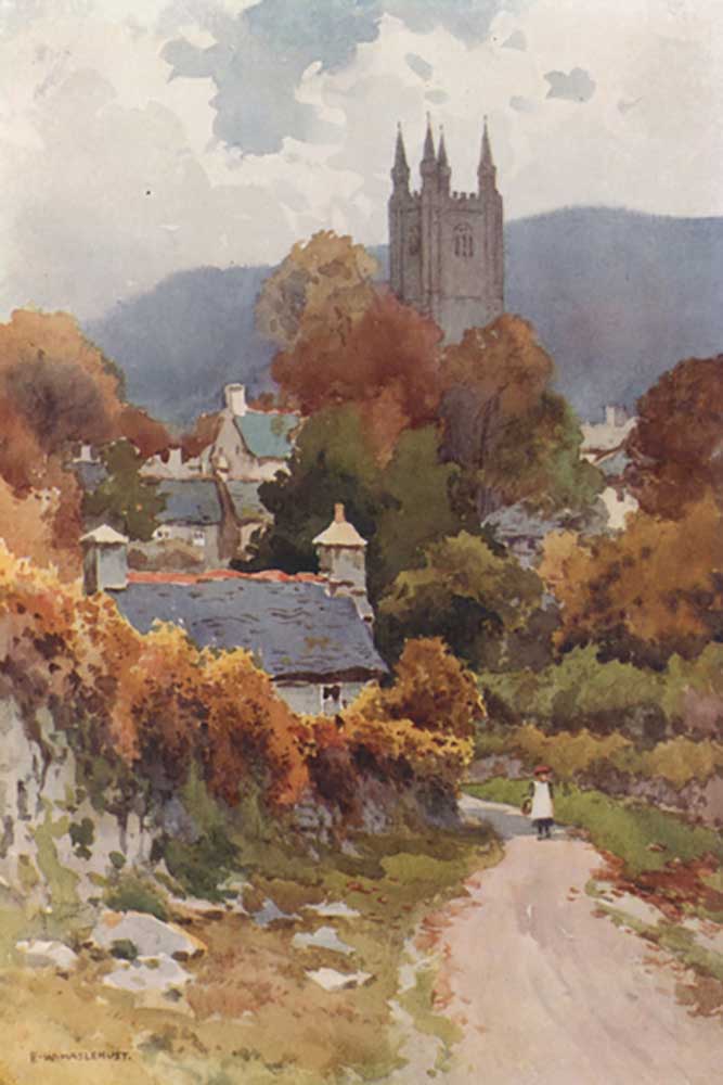 Widecombe on the Moor od E.W. Haslehust