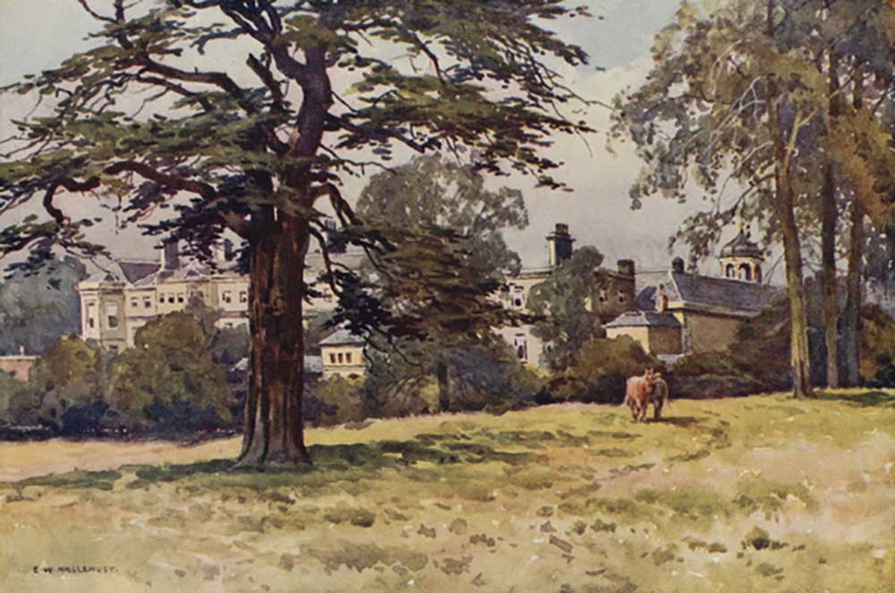 Worksop Manor od E.W. Haslehust