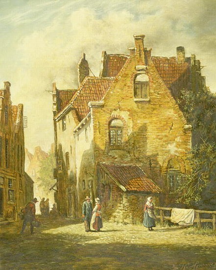 Street Scene od Ewald Honnef