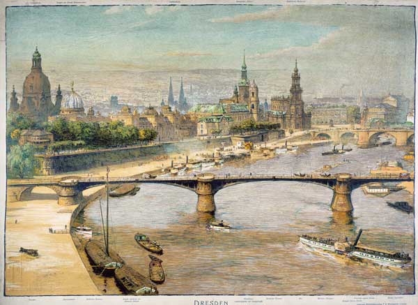 Dresden, panorama , F.Walter Ernst. od F. Walter Ernst