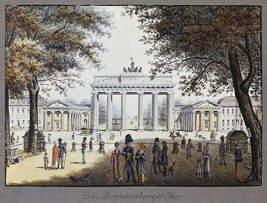 The Brandenburg Gate, Berlin od F.A. Calau