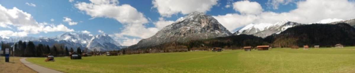 Panorama der Zugspitze od Falk Schmidt