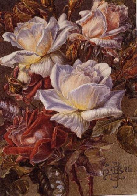 A Bunch of Roses od Fanny Jane Bayfield