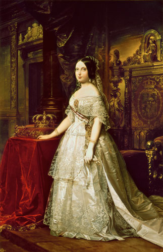 Isabella II. of Spain od Federico de Madrazo