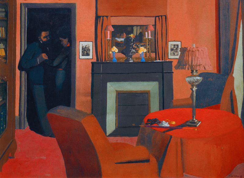 Vallotton / The red room / 1898 od Felix Vallotton