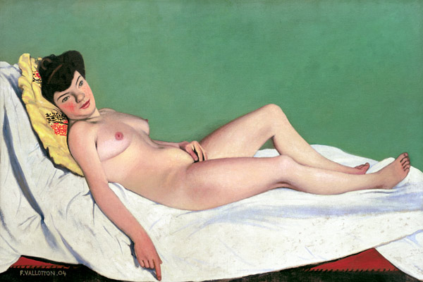 F.Vallotton / Reclining Nude / 1904 od Felix Vallotton