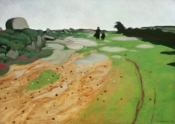 F.Vallotton / Breton Landscape / 1917 od Felix Vallotton
