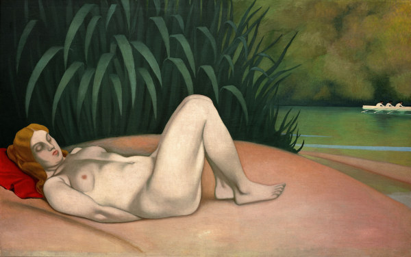 F.Vallotton / Nude by River Bank / 1921 od Felix Vallotton