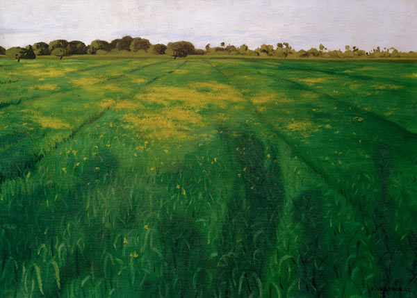 Vallotton / Green oat-field / 1912 od Felix Vallotton