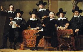 The abbots of the Amsterdam wine dealer guild