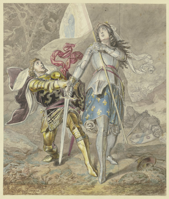 Die Jungfrau von Orleans und Lionel od Ferdinand Fellner