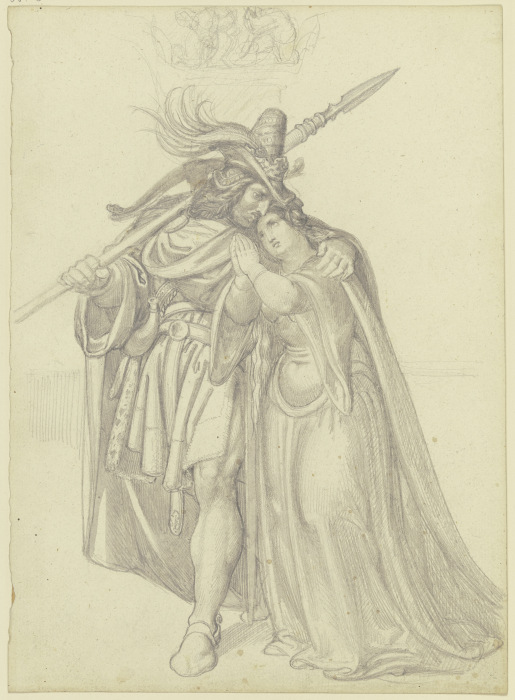 Siegfrieds Abschied von Kriemhild od Ferdinand Fellner