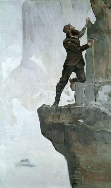 Ascent III od Ferdinand Hodler