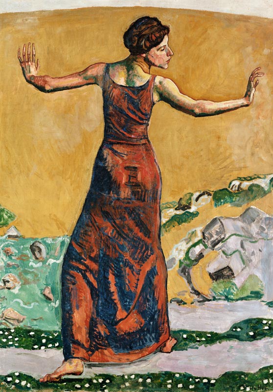 Joyous Woman od Ferdinand Hodler