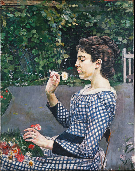 Portrait of Hélène Weiglé od Ferdinand Hodler