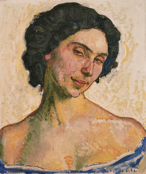 Portrait of Giulia Leonardi od Ferdinand Hodler