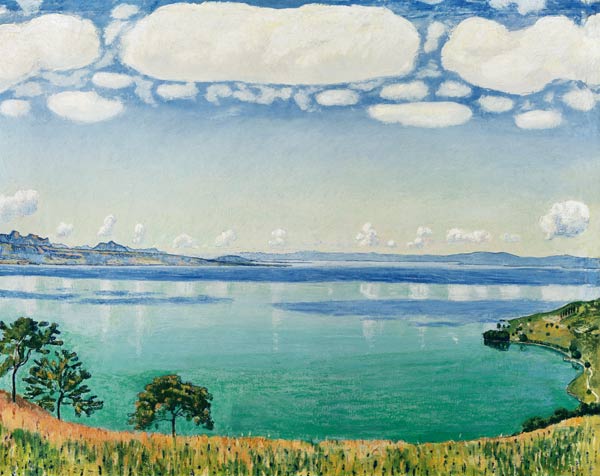Lake Geneva from Chexbres od Ferdinand Hodler