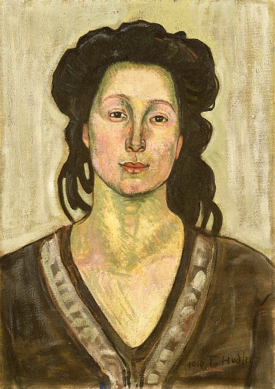 Portrait of Jeanne Cerani od Ferdinand Hodler