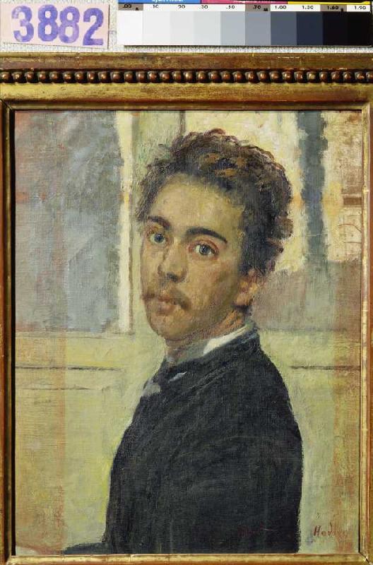 Self-portrait, Madrid od Ferdinand Hodler