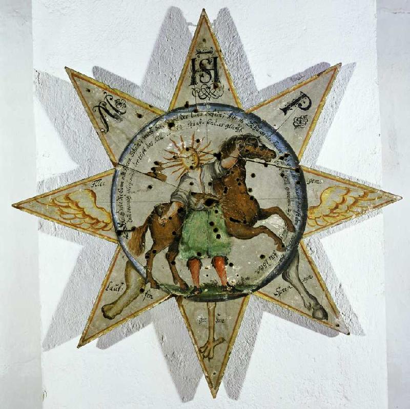 Stern- oder Sonnenscheibe (Zielscheibe) od Ferdinand Hodler