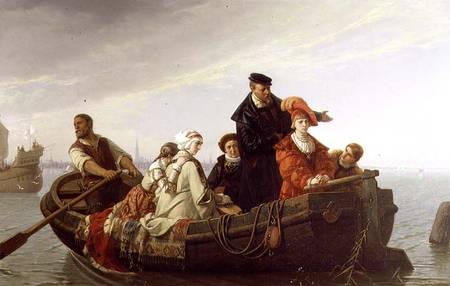 Spaniards Leaving the Netherlands od Ferdinand Pauwels