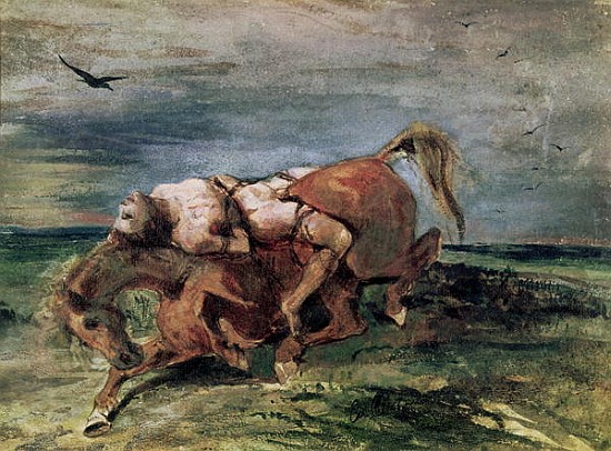 Mazeppa od Ferdinand Victor Eugène Delacroix