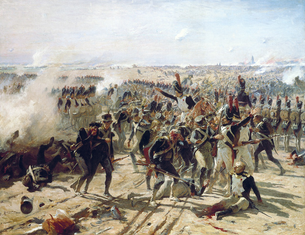 The Battle of Essling od Fernand Cormon