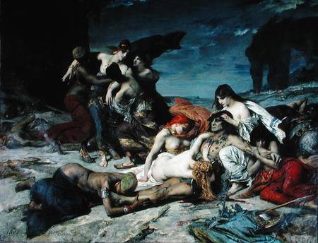 The Death of Ravana od Fernand Cormon