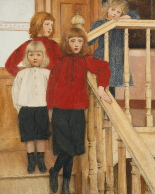 The Children of Monsieur Nève od Fernand Khnopff