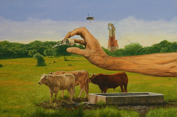 Still life with cows od Fernando Aznar Cenamor
