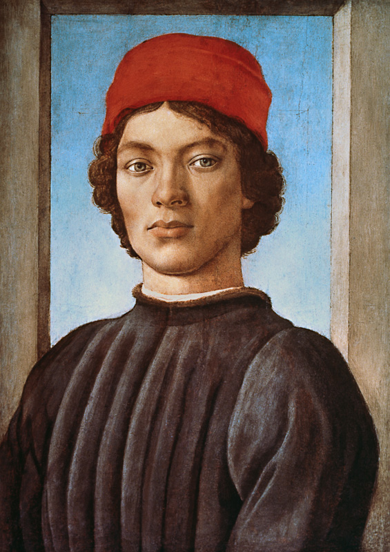 Portrait of a Youth od Filippino Lippi