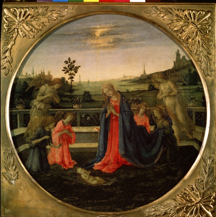 The Adoration of the Christ Child od Filippino Lippi