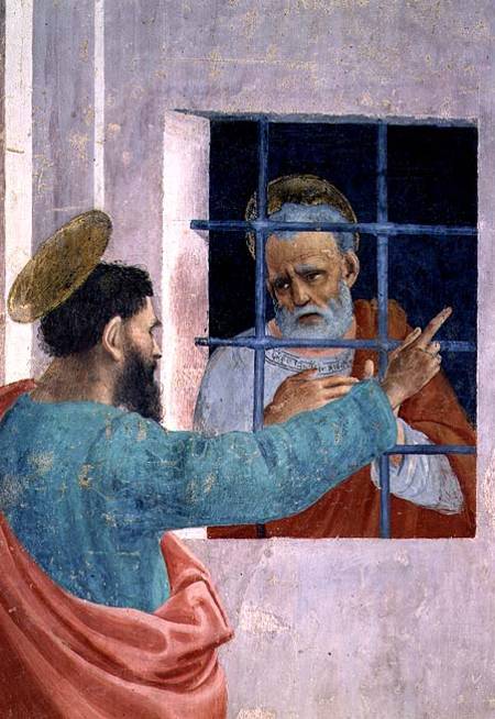 St. Peter Visited in Jail by St. Paul od Filippino Lippi